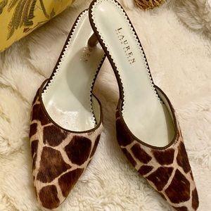 🌸 LAUREN RALPH LAUREN LEOPARD CALF HAIR